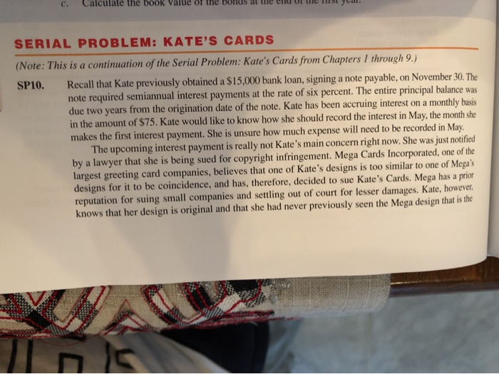  Cucc WUK Ve Ullie DumSamu SERIAL PROBLEM: KATE'S CARDS (Note: This