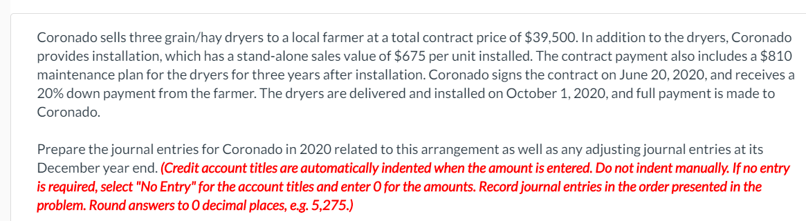 are sold direct via its company Internet site. However, given some of