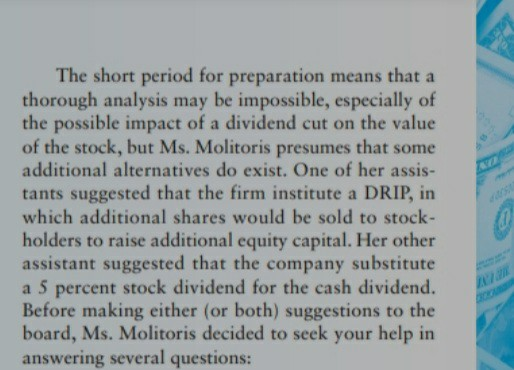 by assistants) and how much new equity would be raised by each