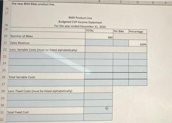 marks) The owners of Mountain Sports Ltd. are currently reviewing a proposal