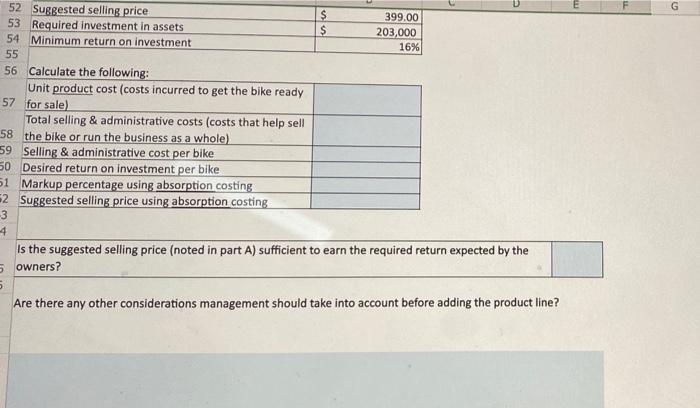 target market, younger customers. It is anticipated that the BMX line be