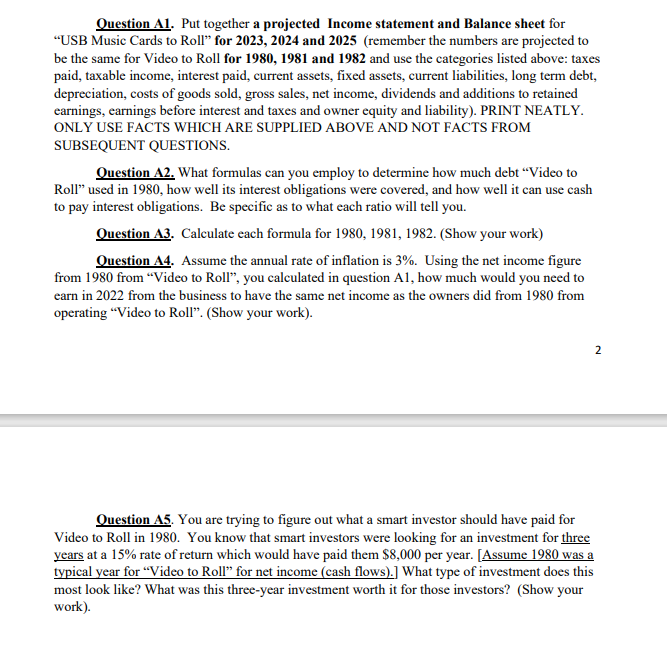 PROBLEM LABEL THE QUESTION AND PUT EACH QUESTION ON A DIFFERENT PAGE.