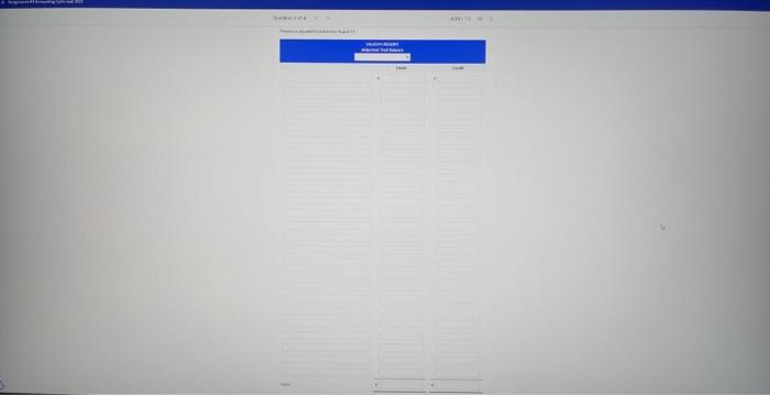 be 10N of cost. 5. Solarien of Va12 wert umpaid at Ausut