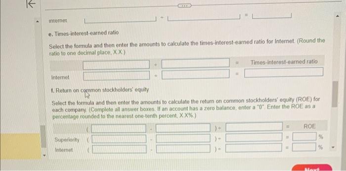 stock better fits your investment strategy. a. Quick (acid-test) ratio b. Inventory