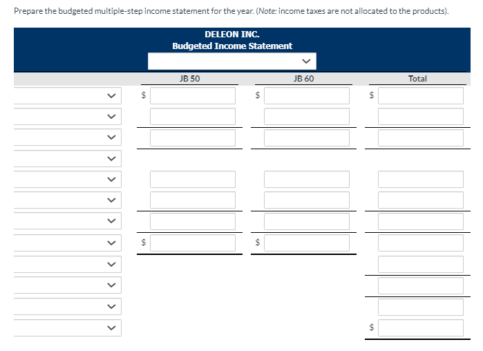 materials per unit (pounds) Desired ending direct materials pounds Beginning direct materials