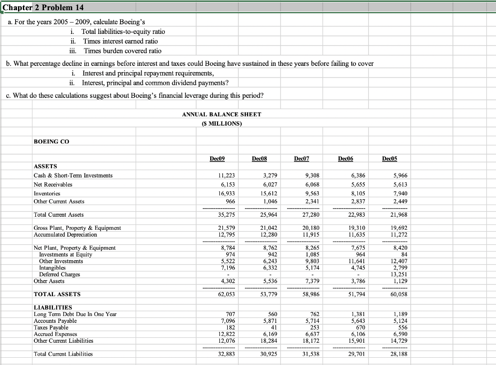  Show all work, equations, and steps Chapter 2 Problem 14 a.
