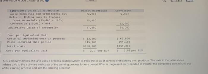  gEnabledchoduiz Chapter 15 p! Help So Eat mit Submit Direct Material