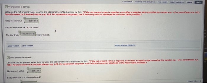 The garage doesn't currently have a tow truck, and the $59,970 price