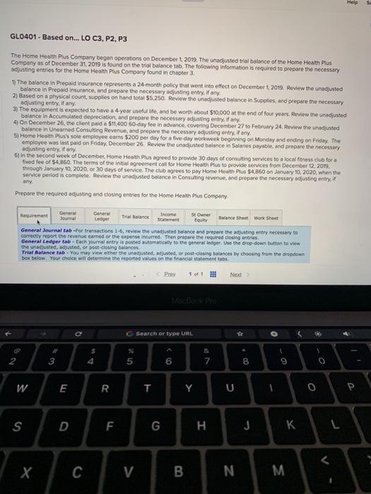  GL0401-Based on... LO C3, P2, P3 Help GL0401 - Based on...