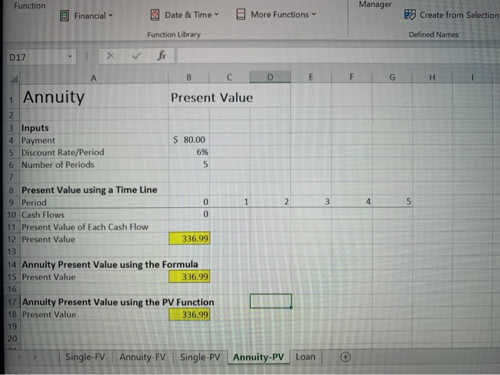  Function Manager Financial Date & Time More Functions Create from Selection