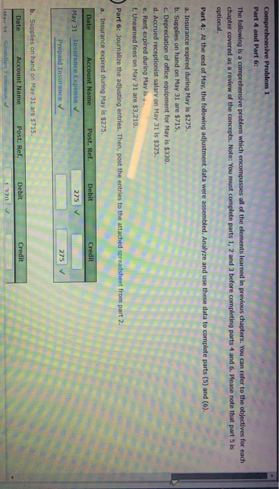 Debit Credit Debit Credit Cash Accounts Receivable Supplies CM Cash Accounts Receivable