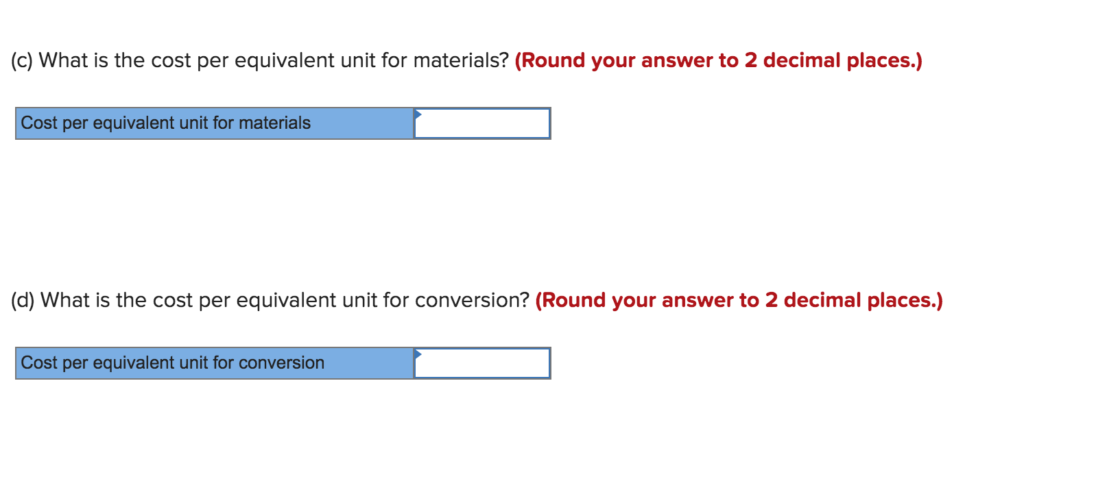 data area of your worksheet so that it looks like this: A