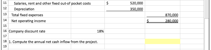 the payback period for an investment. 2. Evaluate the acceptability of an