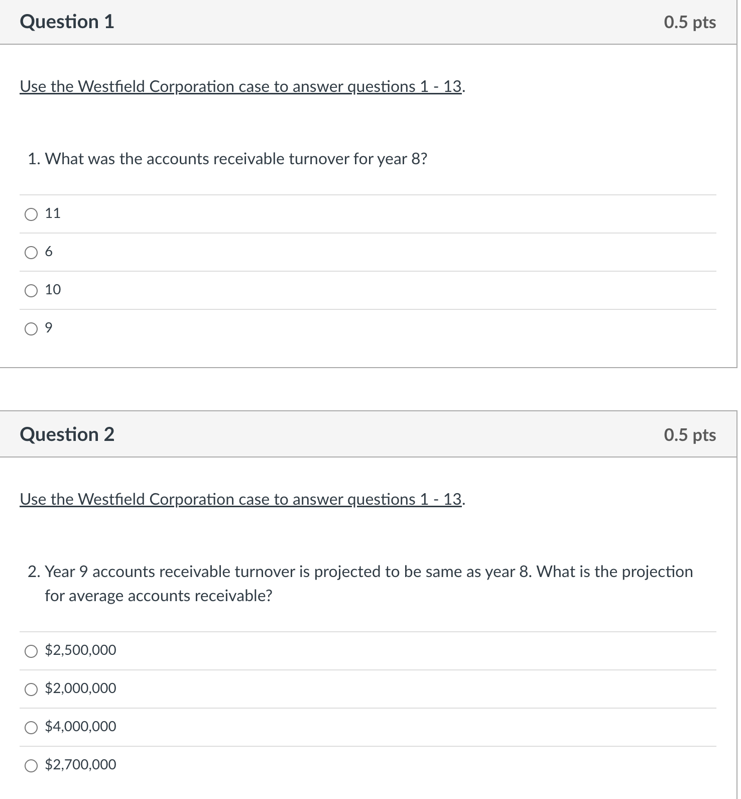  Please answer both questions. I need help answering them. Below is