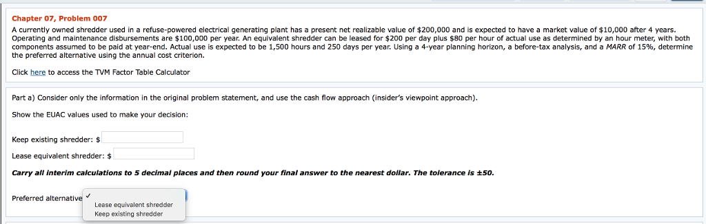 A currently owned shredder used in a refuse-powered electrical generating plant has