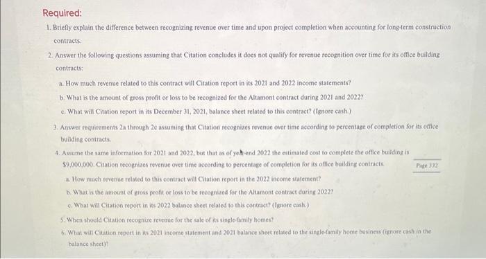 completion (6) Lo6-9 Citation Builders, Inc., builds office buildings and singlefamily homes.