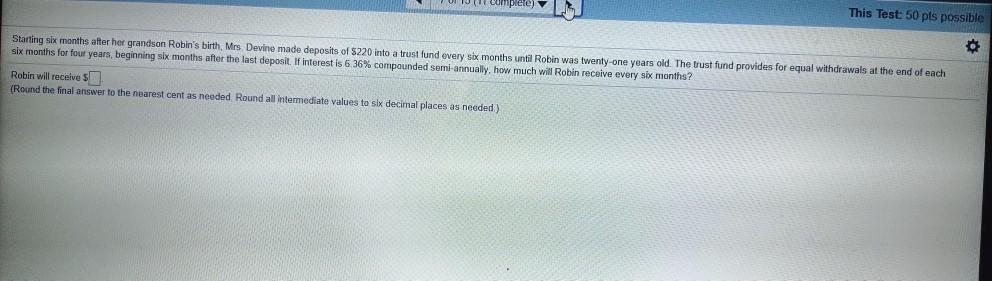 was the fofach pas de contention towym? This Test: 50 pts possible