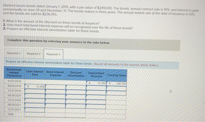 paid semiannually on June 30 and December 31. The bonds mature in
