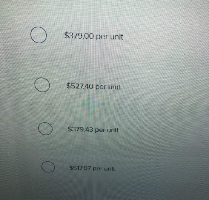 process Salvatori, Inc., manufactures and sells two products: Product A4 and Product