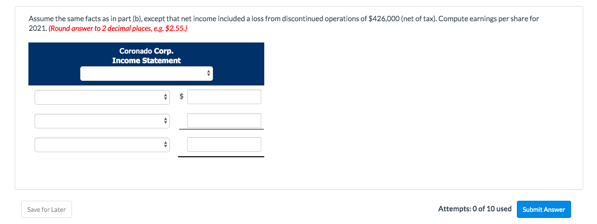 it had the following transactions that affected the Common Stock account. February