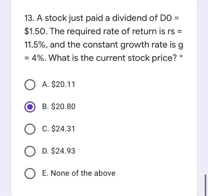 11.65% O C. 10.30% D. 12.25% O E. None of the above