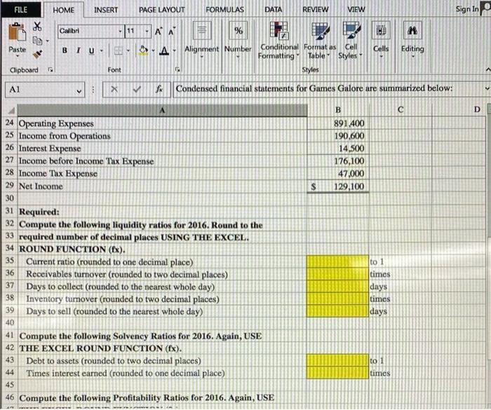 you to calculate liquidity, solvency, and profitability ratios that management can use