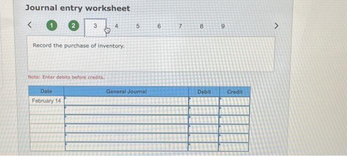 entry worksheet Record journal entries for Tree Seedlings' sales and purchases transactions.