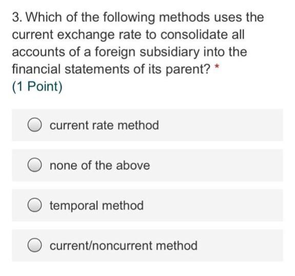  please make sure the answer is correct 100% 3. Which of