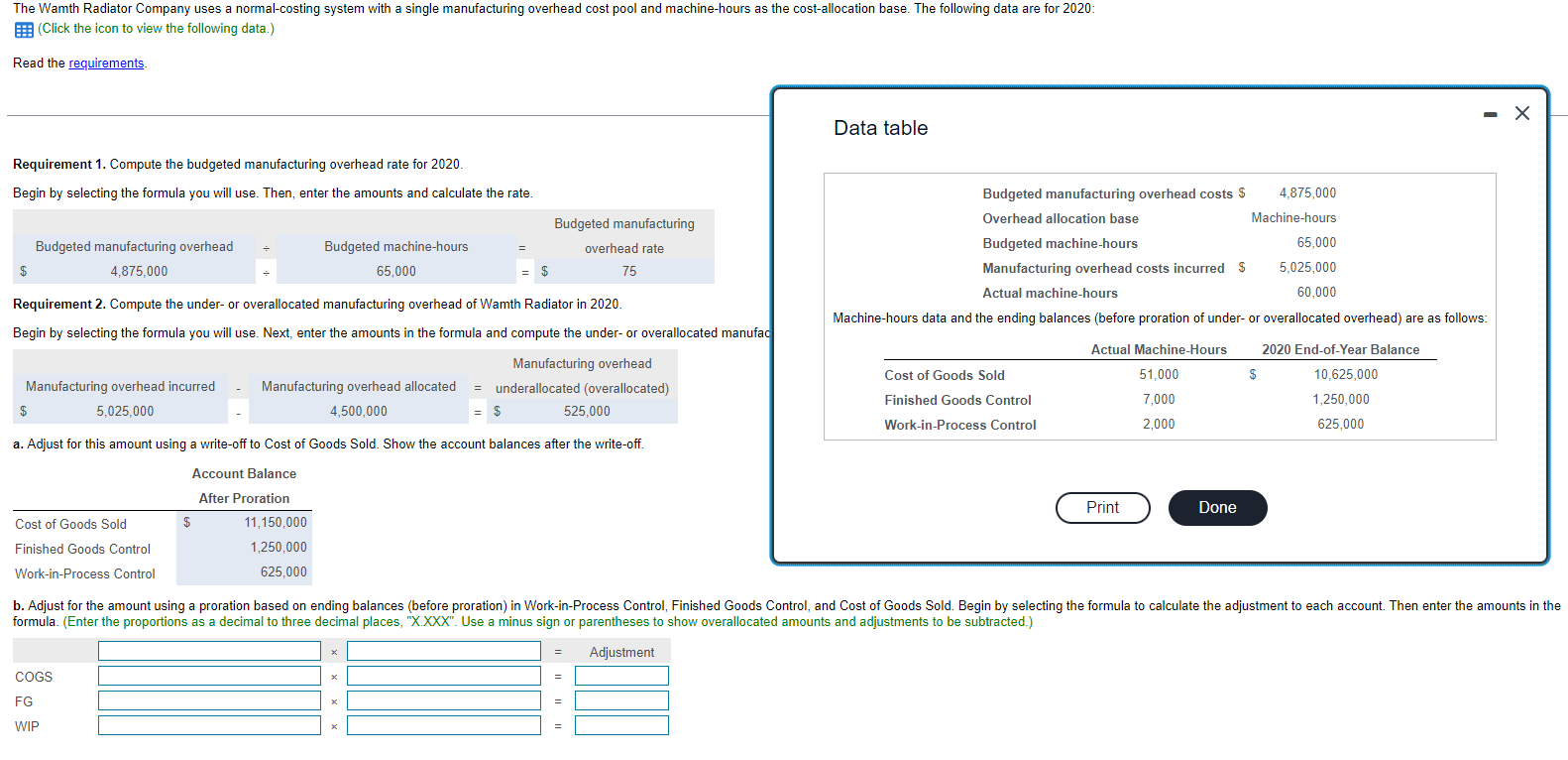 Please help with the blanks on the bottom The Wamth Radiator Company