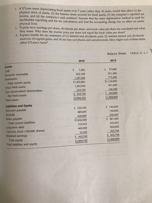 and i. Only b, e and i need to be answered, but