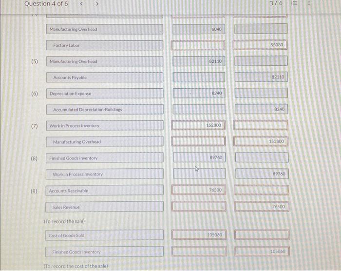 Raw Materials of $36,720 were requisitioned to the factory. An analysis of
