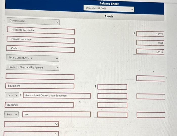 are taken from the financial statements of Swifty Co. at December 31,2025