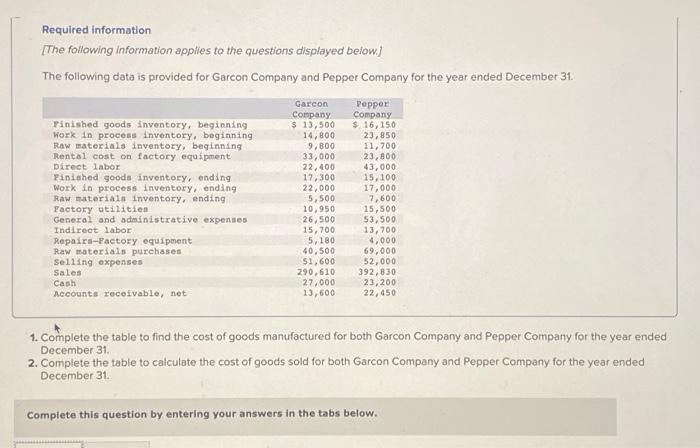  PLEASE HELP!! i need help ASAP!!! Complete the table to find