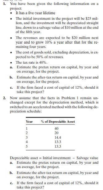 2 please Thank you! 2. Now assume that the facts in Problem