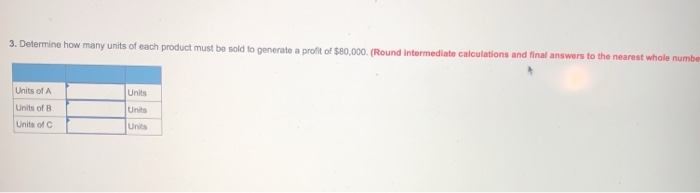 camera lens. Its product mix and contribution margin per unit follow Lens