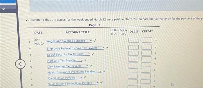 Mary's Luxury Travel uses a weekly federal income tax withholding table. Refer