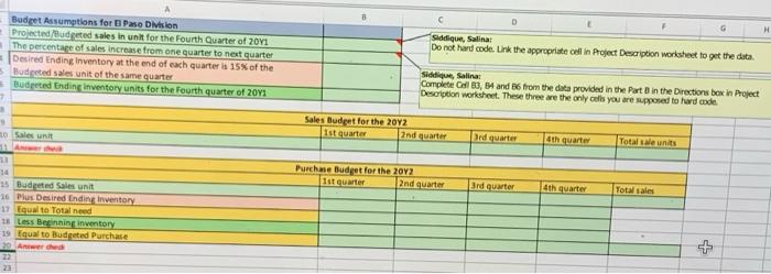 budget and purchase budget for its merchandising division Your goal will be
