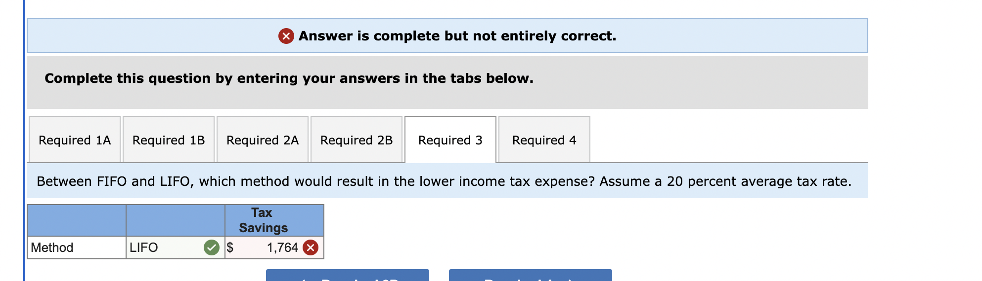P7-3 (Static) Evaluating Four Alternative Inventory Methods Based on Income and Cash