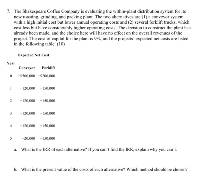 pleases show all work and formulas used. please use pen and paper