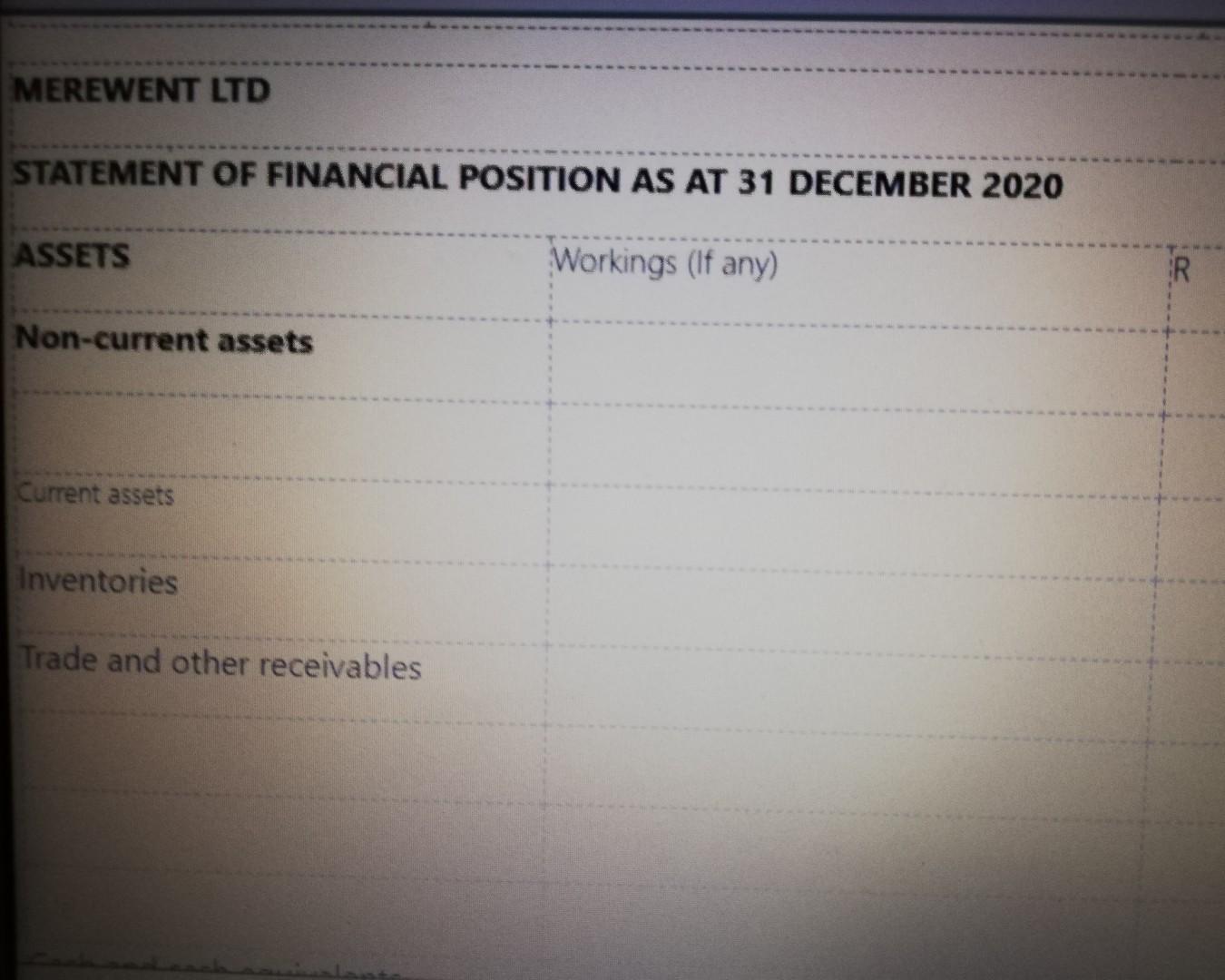 as at 31 December 2020. The notes to the financial statements are