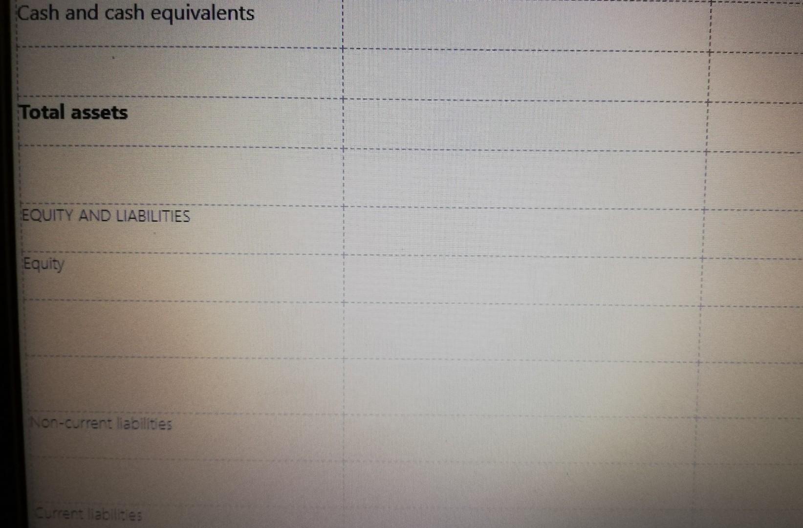 not required. Show workings in the spaces provided. INFORMATION The information given