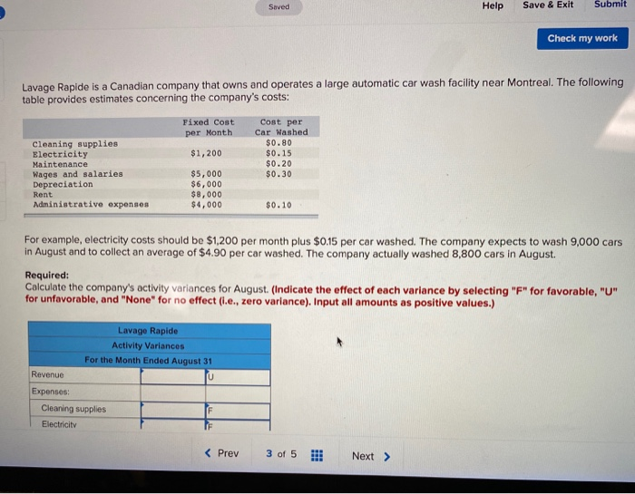  Saved Help Save & Exit Submit Check my work Lavage Rapide