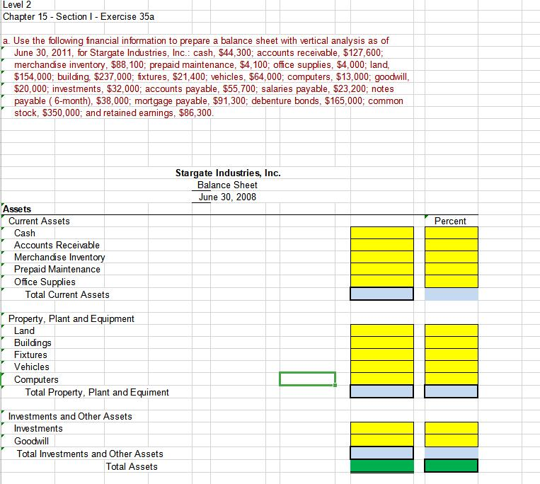 Level 2 Chapter 15 - Section 1 - Exercise 35a a.