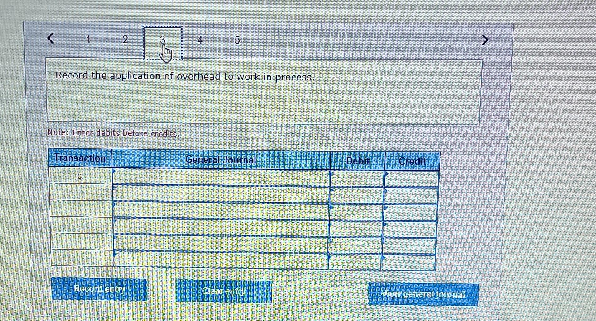 Finished Goods Inventory at June 30.) Note: Enter debits before credits. Record