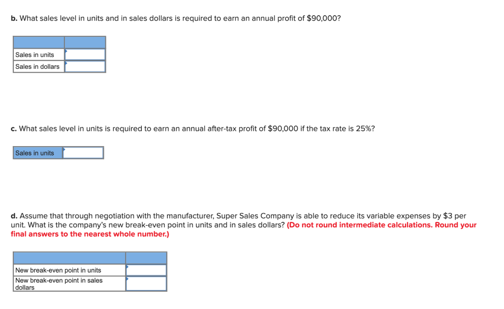 SHOW ALL YOUR WORK. Super Sales Company is the exclusive distributor for