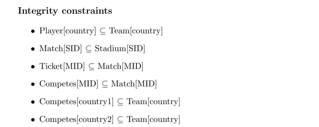 keep the assignment manageable, some things are simplified and other details are
