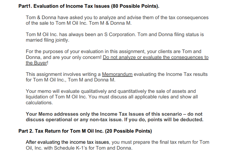 case given below only. show all the possible calculations to support the