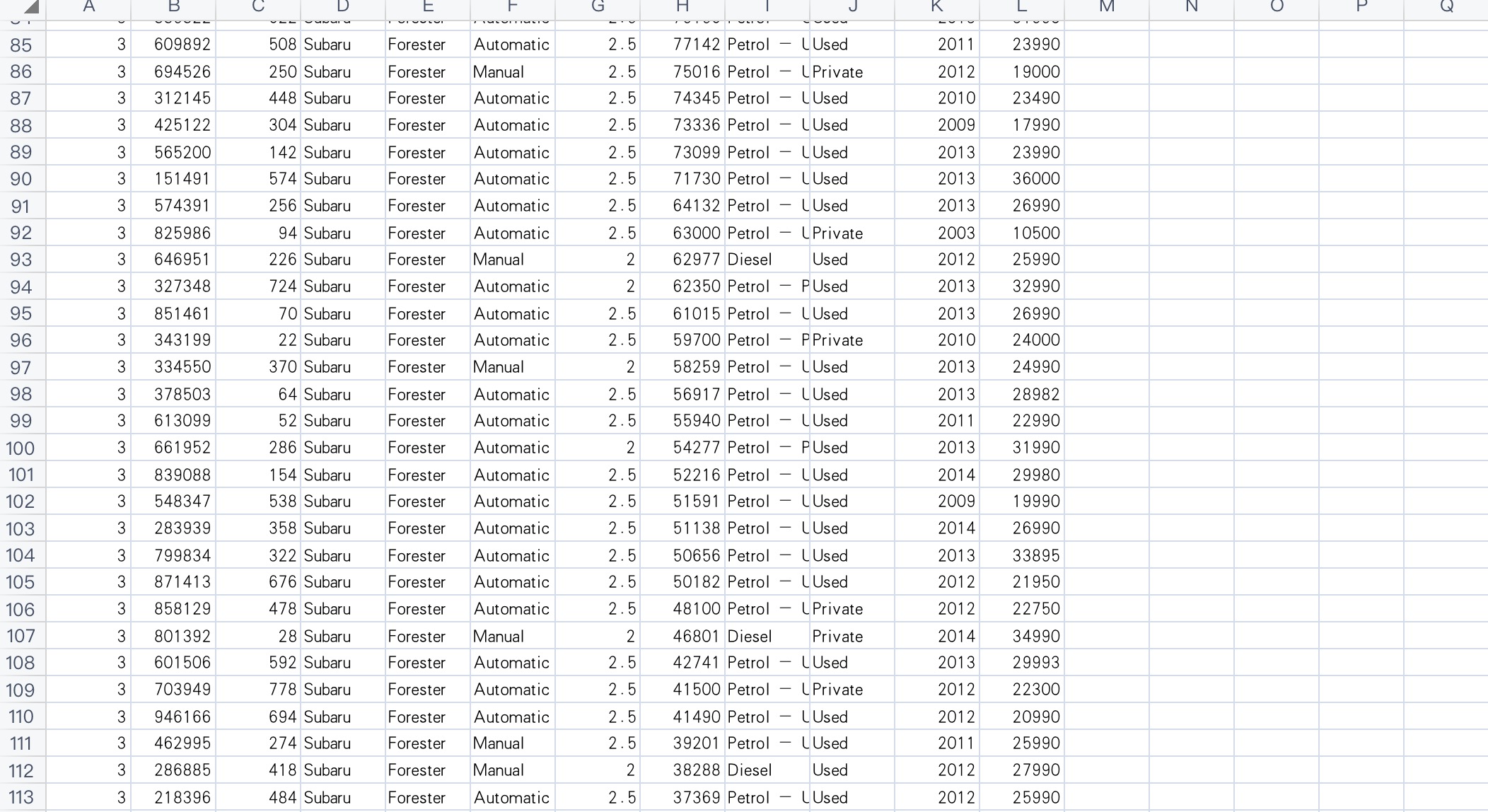 members is greater than $26,000. On a new work sheet set up