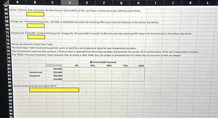 question. please full in the yellow blanks, and please double check the