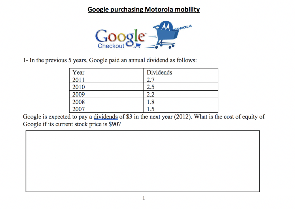 I need help solving problems 2 & 3 on excel. Please, thank